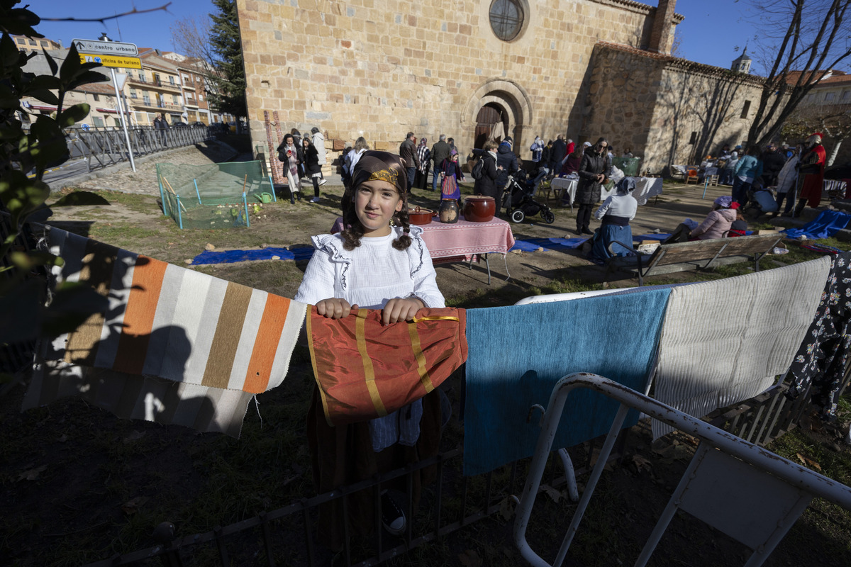 Belén viviente en San Nicolas.  / ISABEL GARCÍA