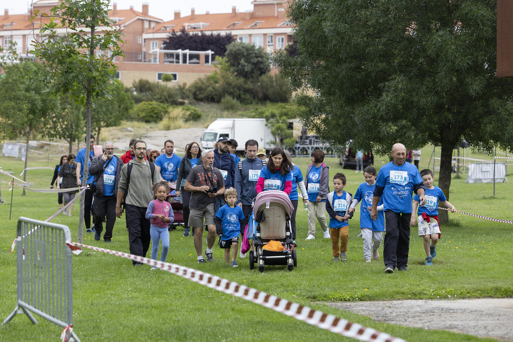 Las Hervencias, a la carrera