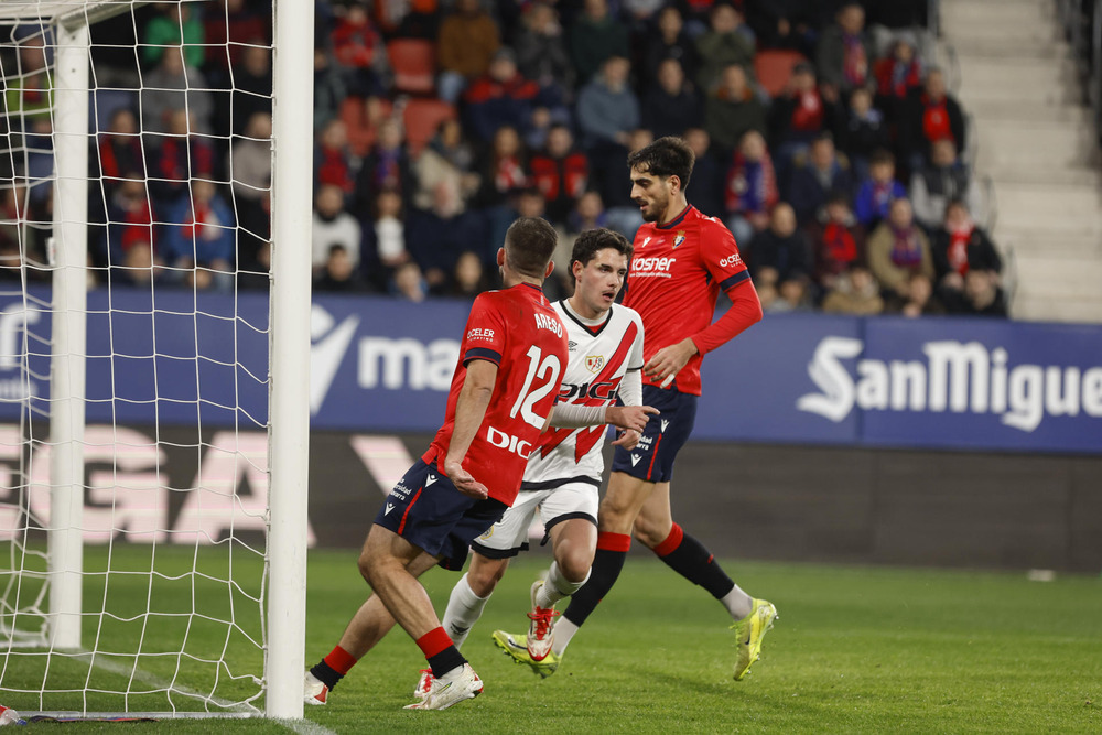 Empate de respeto entre Osasuna y Rayo