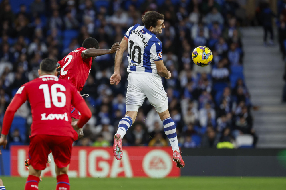 El Getafe fulmina a la Real en la segunda parte