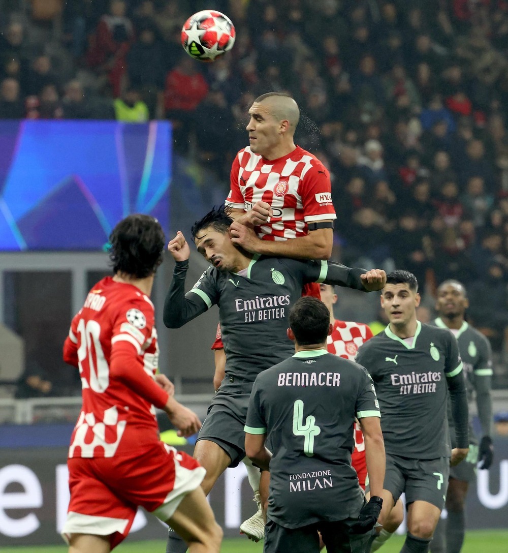 El Girona dice adiós a la 'Champions' en San Siro