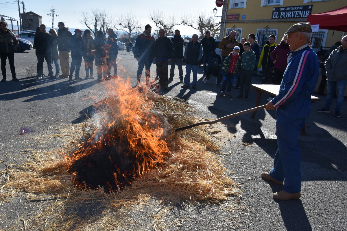 Diferentes instantes de la celebración X Matanza Tradicional de Martiherrero  / GONZALO GONZÁLEZ DE VEGA