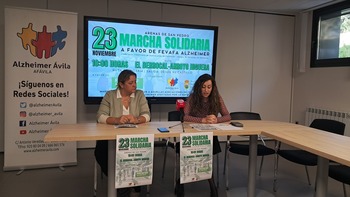 Alzheimer Ávila organizará una marcha solidaria por la DANA