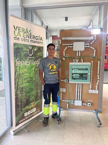 Jorge Rosado gana el Concurso de Jóvenes Instaladores de Ávila