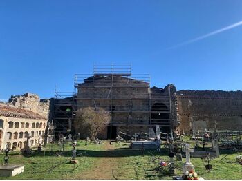 Arrancan las obras del convento de Santo Domingo en Piedrahíta