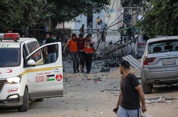 Los hospitales del norte de Gaza quedan fuera de servicio