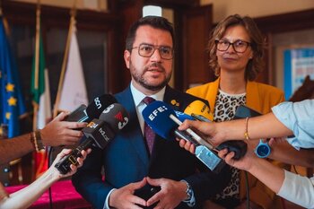 Aragonès insistirá para que el catalán sea lengua oficial