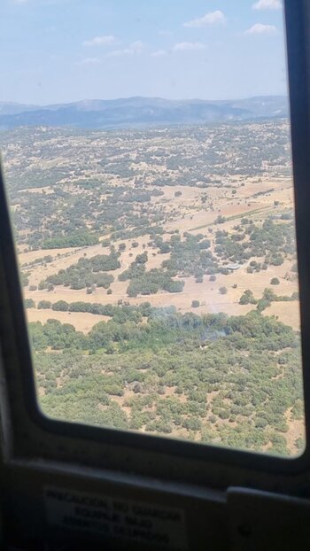 Los incendios se suceden en el entorno de El Tiemblo