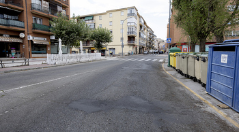 Tres nuevas calles se cortarán el lunes al tráfico por obras