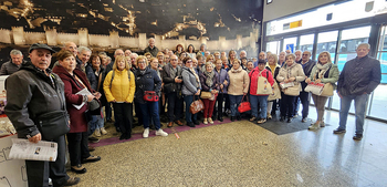 Visita de miembros de la Casa de Ávila en Cantabria