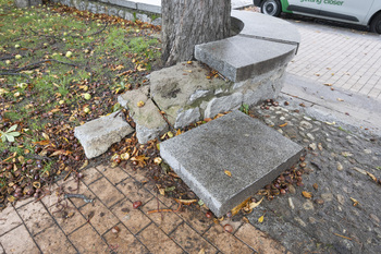 El poyo del parque del Recreo