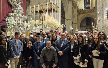 Visita de la Hermandad de la Estrella a Sevilla