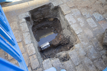 Una avería deja sin agua a buena parte de la zona sur