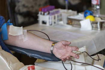 Donación de sangre en el Barrio Universidad el 29 de agosto