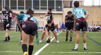 La fase previa de la NFL Flag Championship Sub'12, en Ávila