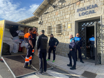 Segundo envío desde Ávila a Valencia: más alimentos y ropa