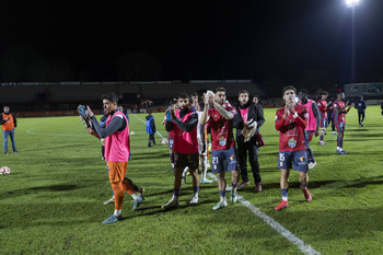 Ante el Real Valladolid Promesas, compromiso