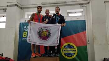 Dos oros y un bronce para el candeledano Jorge Serrano