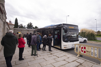 El servicio de autobús para los Santos será cada media hora