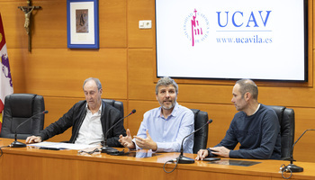 La UCAV viste al  primer abulense de la Vuelta a Ávila 2024