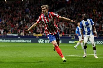 Sorloth da la victoria al Atlético en el minuto 86