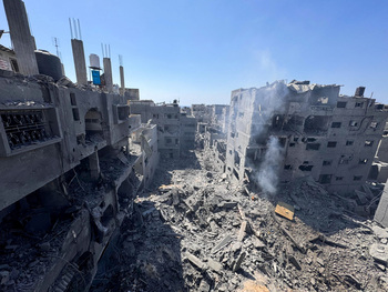 Al menos 52 muertos en un campo de refugiados de Gaza