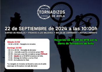 Vuelve la MTB Tornadizos de Ávila