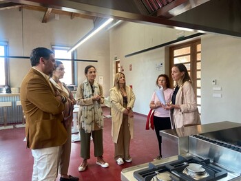 Visita de concejales al Antiguo Matadero