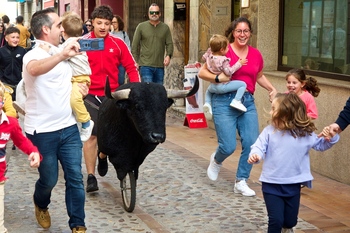 Día de toros, gigantes y cabezudos en Arenas