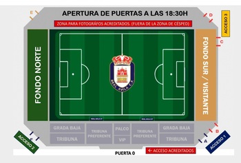 Fan zone y despliegue de seguridad ante un partido ‘top’