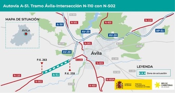 Adjudican la redacción del proyecto del nuevo tramo de la A-51