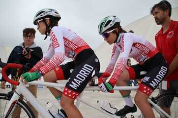 Lucía Peña, Inés Rosado y Chavela González,campeonas de España