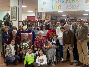 Faustina García Hernández, nueva centenaria en Ávila