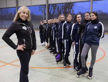 «No puedo decir que nací sobre unos patines pero casi»