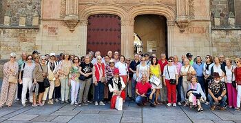 Viaje a Salamanca de los socios del ‘Ávila I’