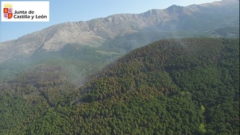 Estabilizado el incendio de El Hornillo, ya sin llama