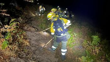 Perímetro estabilizado en los incendios del Tiétar