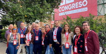 Delegación abulense en el 41 Congreso Federal del PSOE