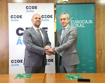 Convenio de colaboración entre Eurocaja Rural y CEOE Ávila