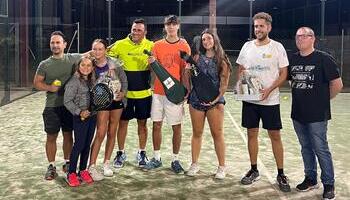 María Muñoz y Jorge Coronado, los mejores del torneo barcense