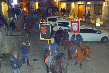 'Vito' de San Sebastián en Pedro Bernardo, el 18 de enero