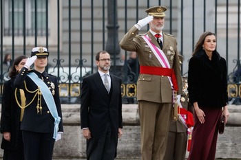 El Rey destaca el valor de las Fuerzas Armadas en la Dana