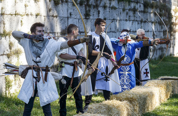 Tiro con arco apunta a recreación alternativa de calidad